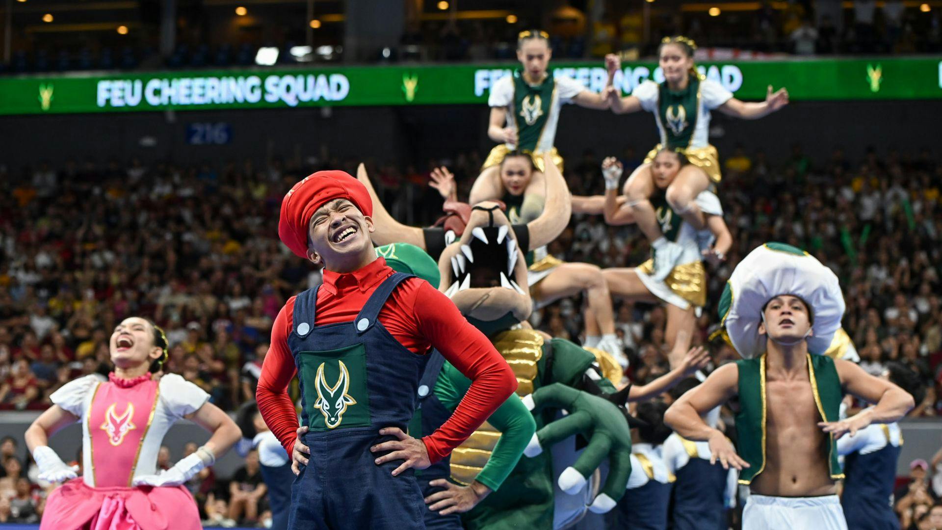 FEU reclaims UAAP Cheerdance title with Super Mario-themed routine